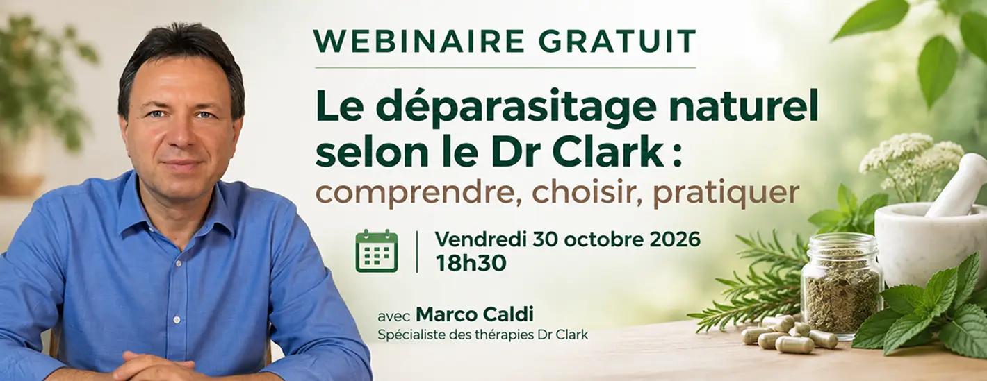 Webinaire gratuit sur les parasites le 30 octobre 2026
